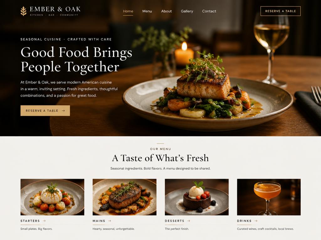 Restaurant Site